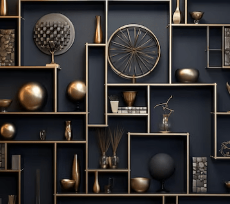 Duvar Dekorasyon Fikirleri Tablo, Ayna ve Raf Kullanımı - Artroya