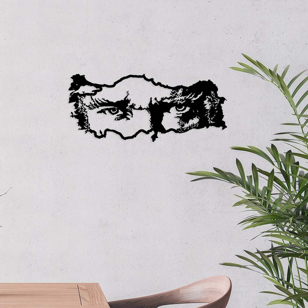 Atatürk Metal Duvar Tablosu Koleksiyonu: Duvarınızdaki Milli Miras - Artroya