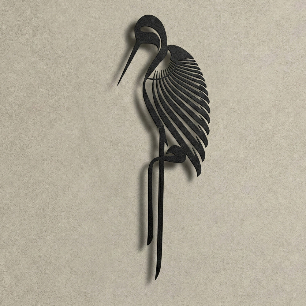 Elif Mim Vav Harfi Modern Metal Duvar Tablosu | İslami Hat Sanatı - ARTISLAMIC-132