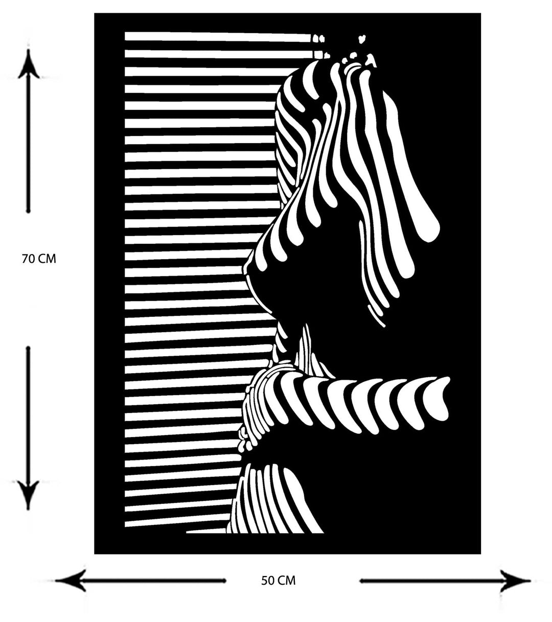 Op-Art Kadın