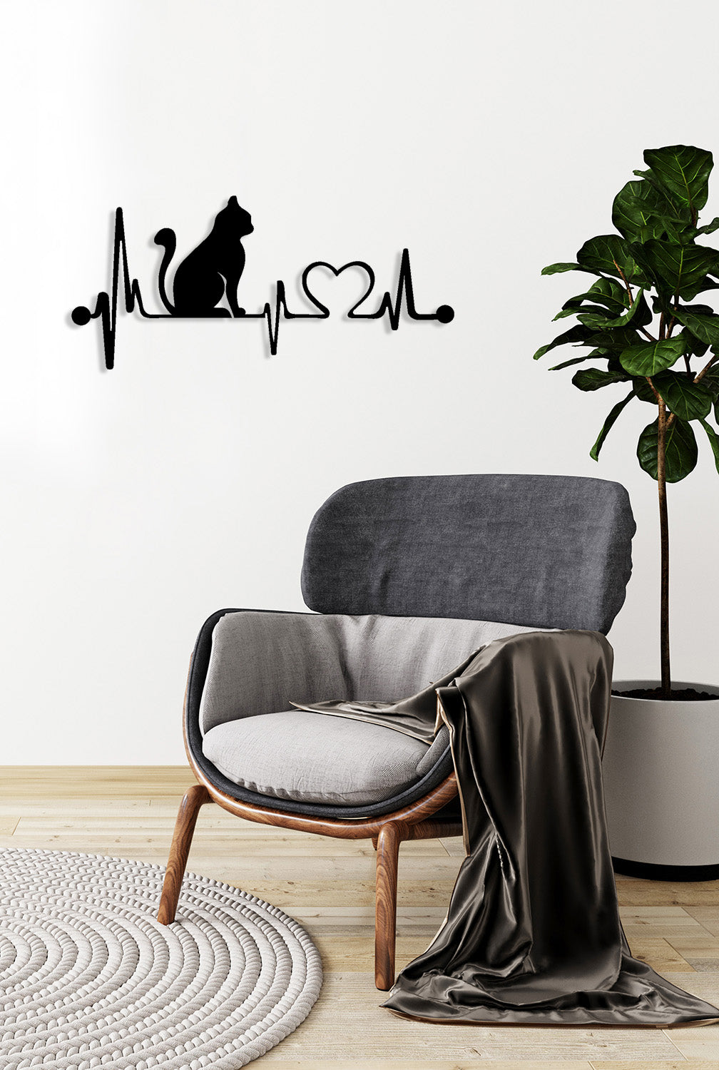 precision-laser-cut-cat-silhouette-ekg-line