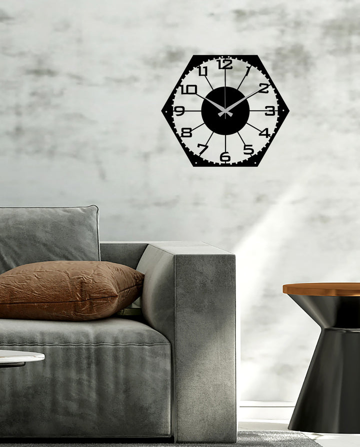 Artroya Serisi Metal Duvar Saati ARTCLOCK-043