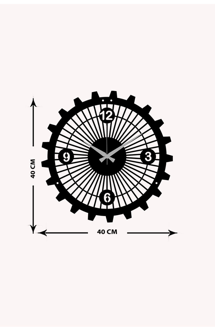 Gearwheel Metal Duvar Saati ARTCLOCK-066