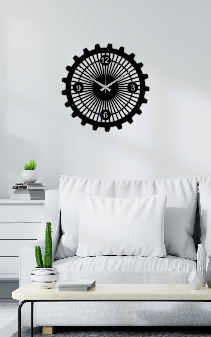 Gearwheel Metal Duvar Saati ARTCLOCK-066