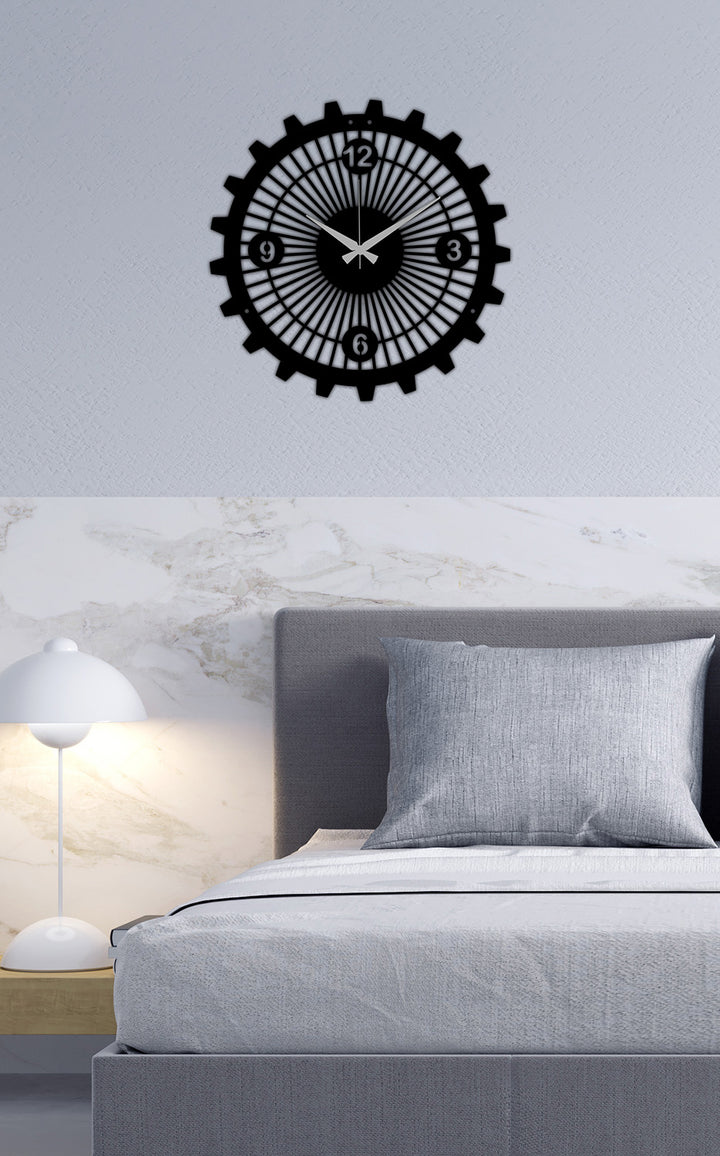 Gearwheel Metal Duvar Saati ARTCLOCK-066