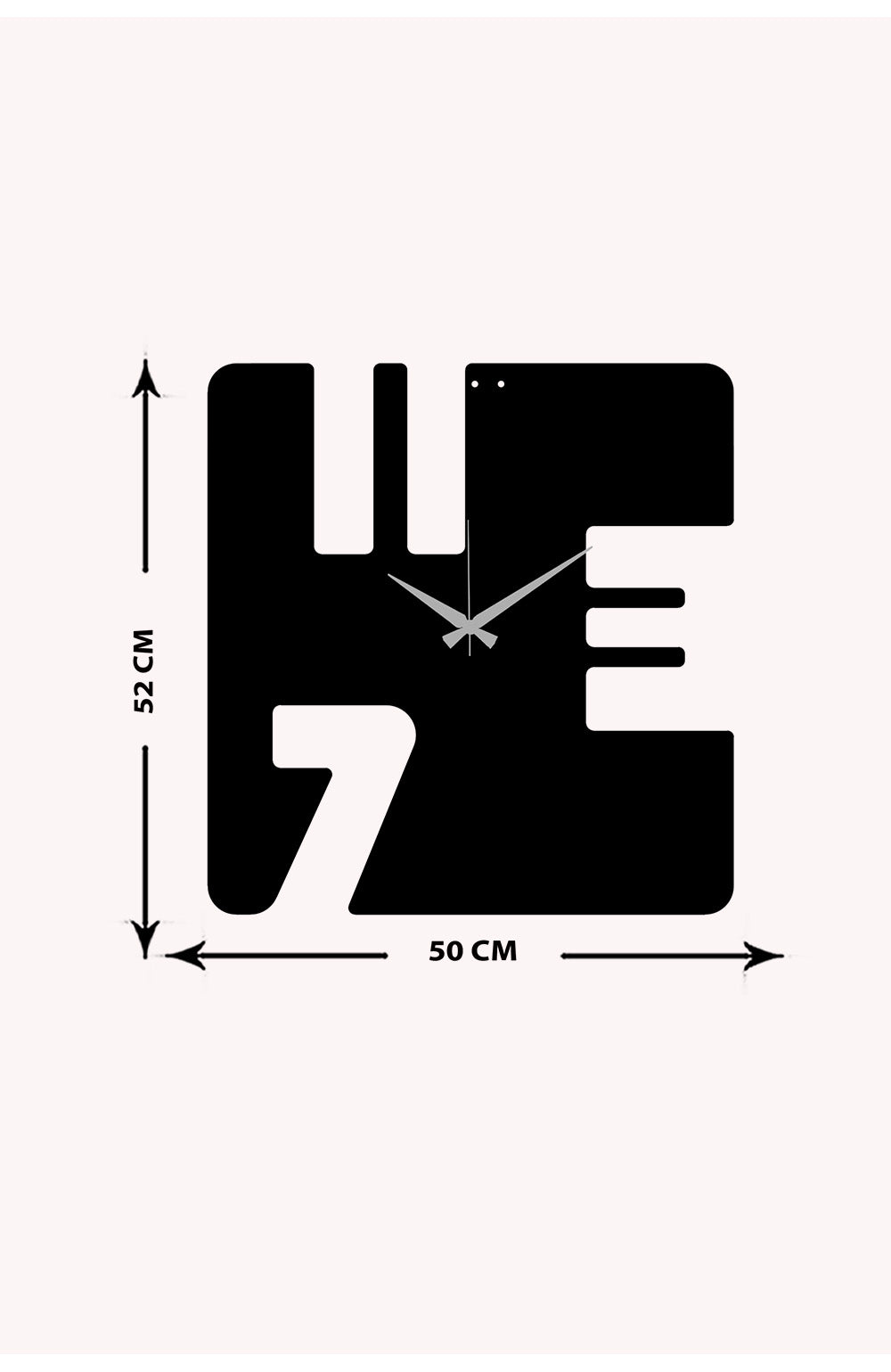 Artroya Serisi Metal Duvar Saati ARTCLOCK-143