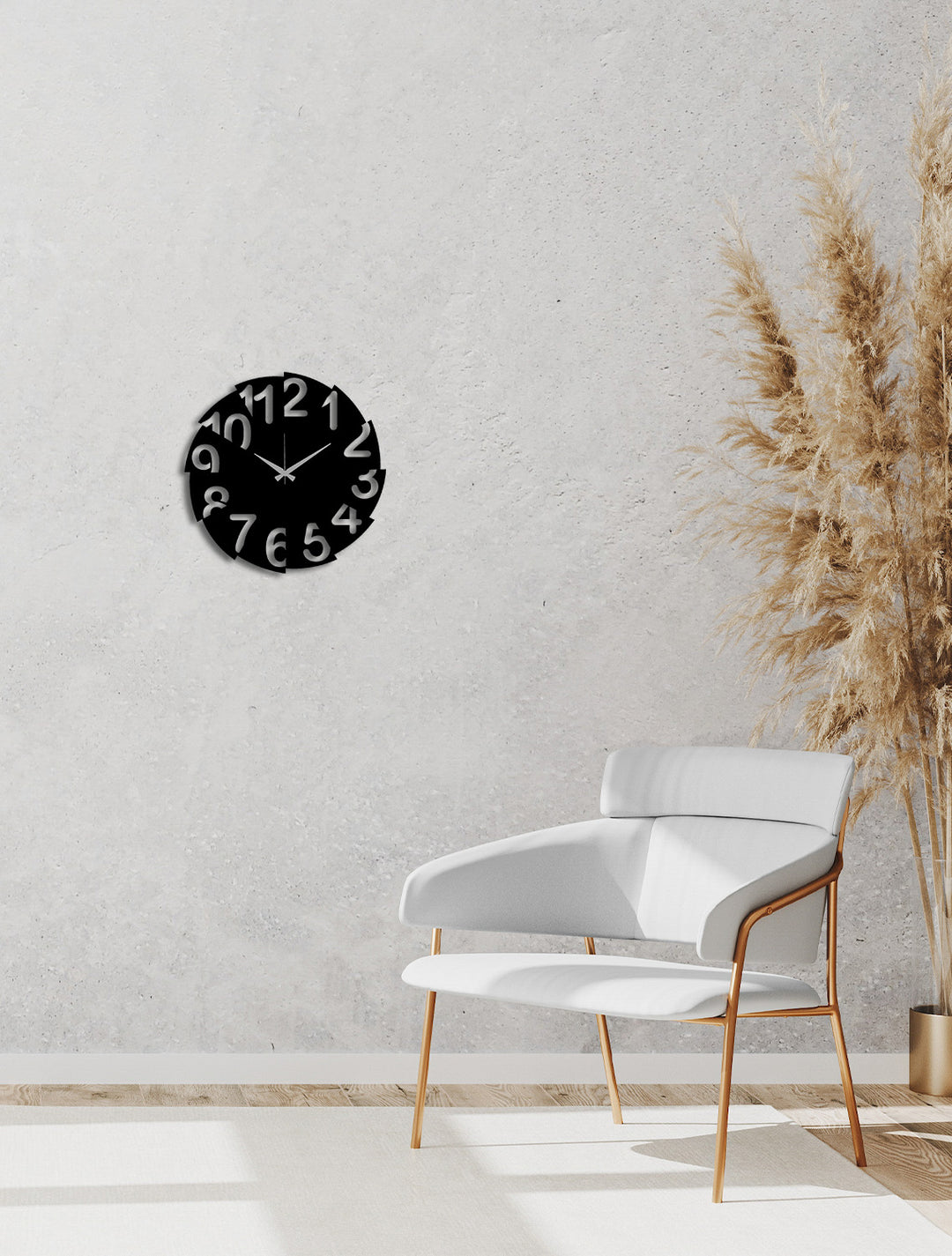 Artroya Serisi Metal Duvar Saati ARTCLOCK-168