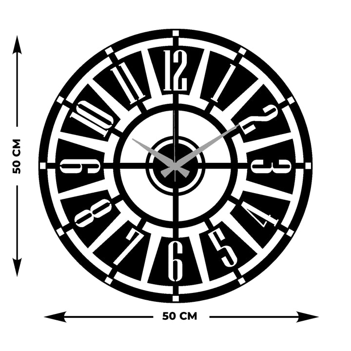 Gearwheel Metal Duvar Saati ARTCLOCK-183