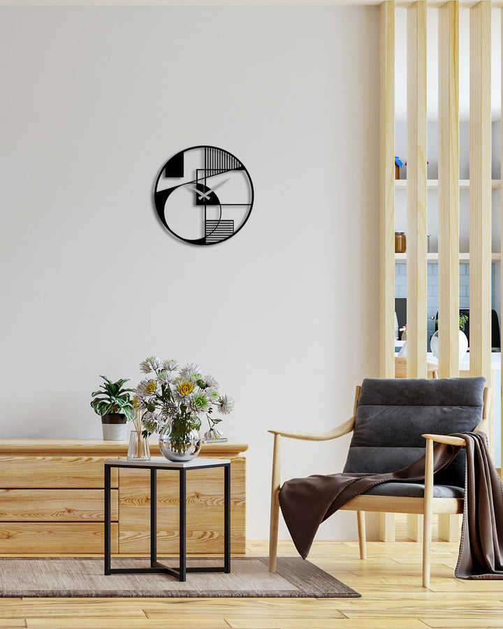 Modern Art Metal Duvar Saati ARTCLOCK-217