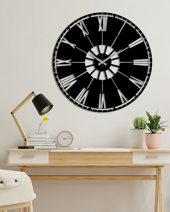 Artroya Serisi Metal Duvar Saati ARTCLOCK-222