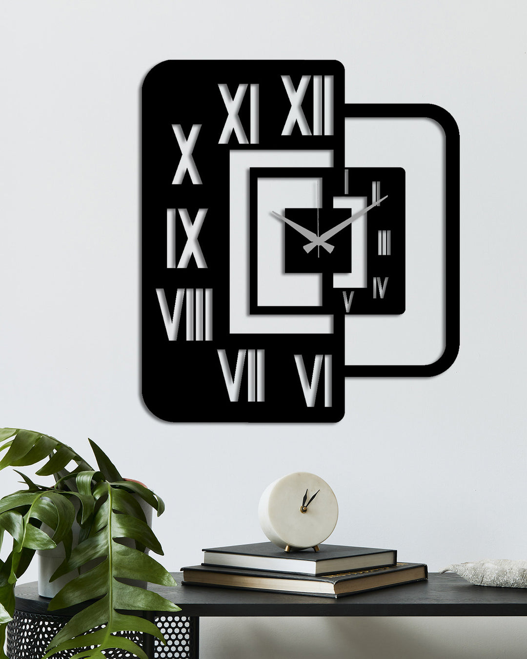 Modern Roma Metal Duvar Saati ARTCLOCK-242