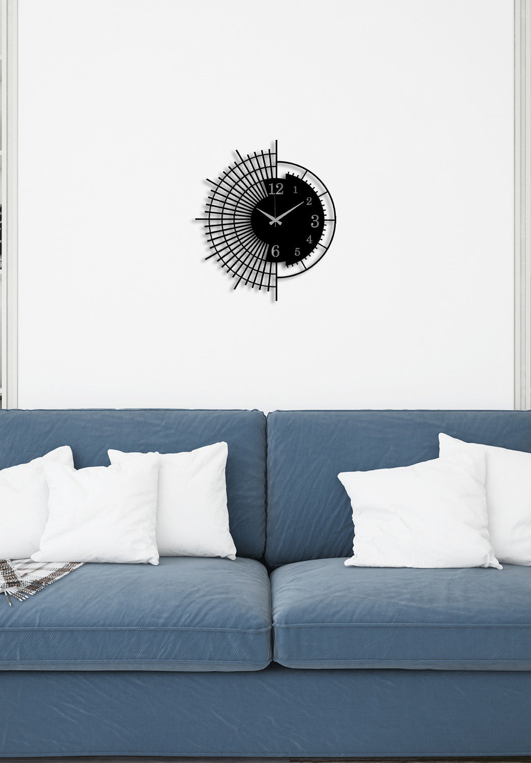 Artroya Serisi Metal Duvar Saati ARTCLOCK-244