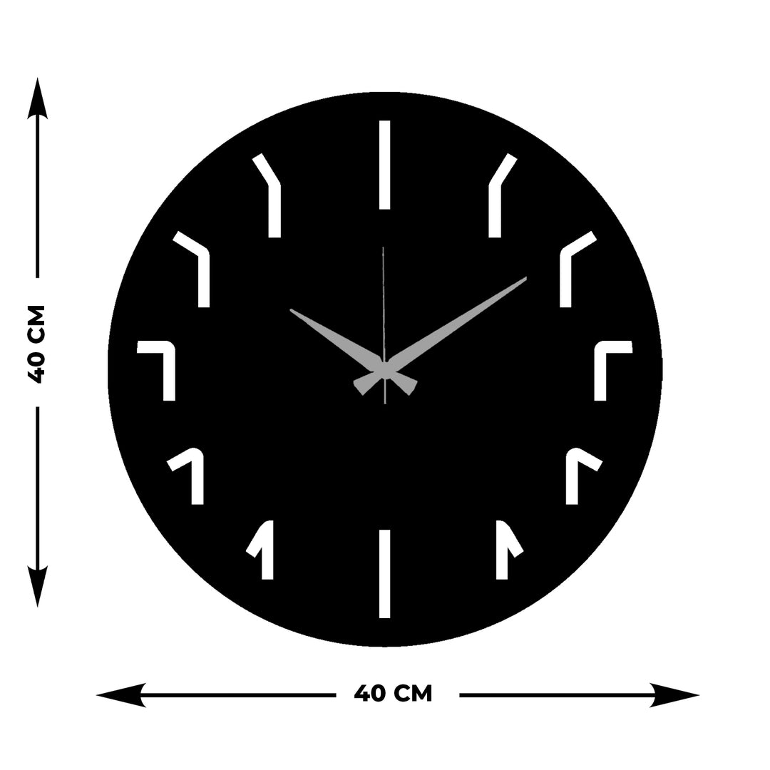 Artroya Serisi Metal Duvar Saati