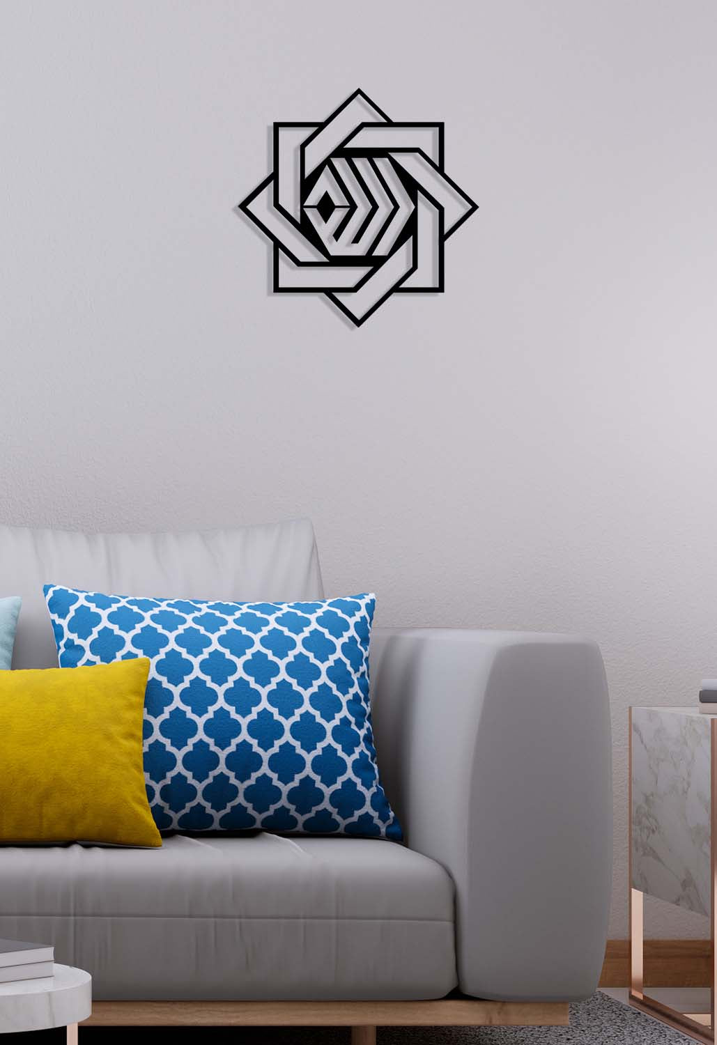 Allah Metal Duvar Tablosu