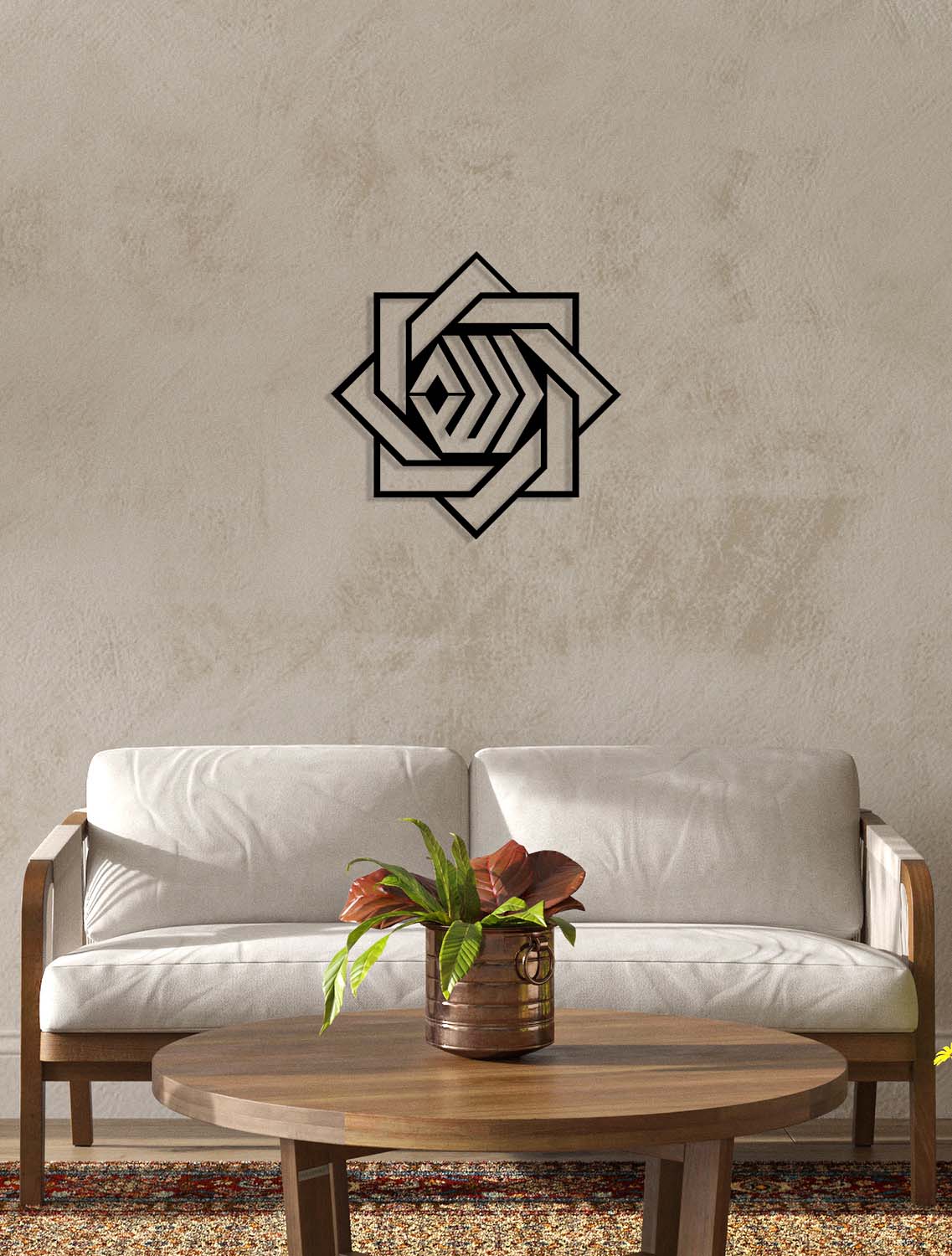 Allah Metal Duvar Tablosu