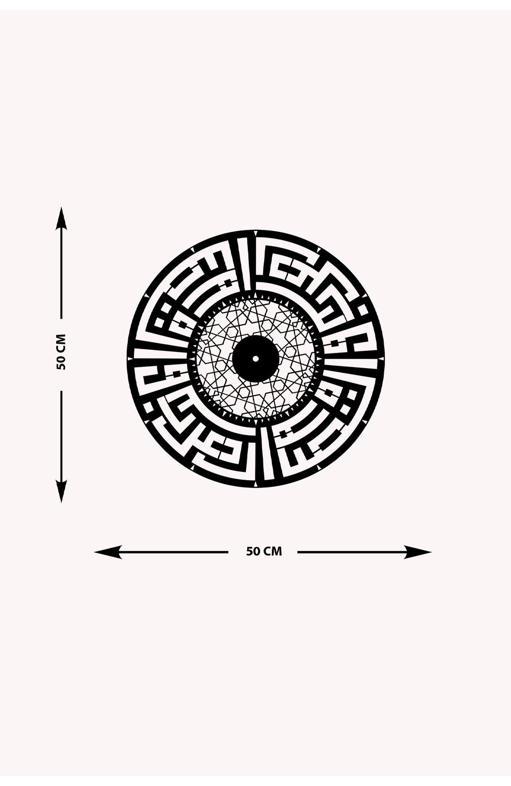 Sabret Ve Dua Et Metal Duvar Tablosu