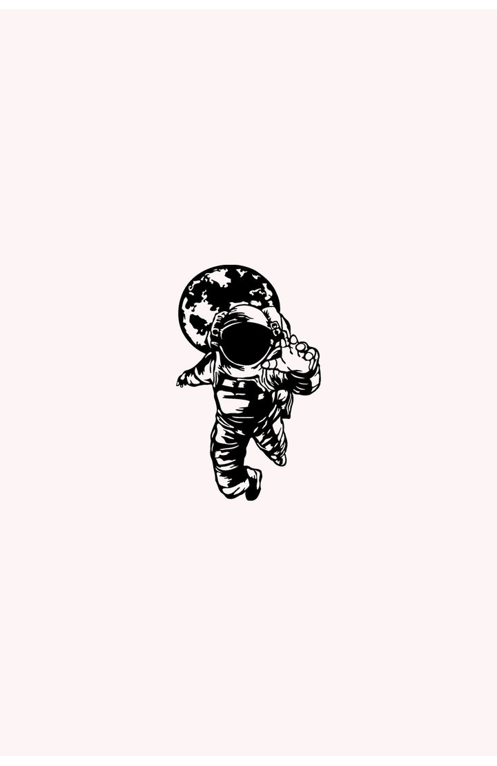 Astronot Metal Tablosu