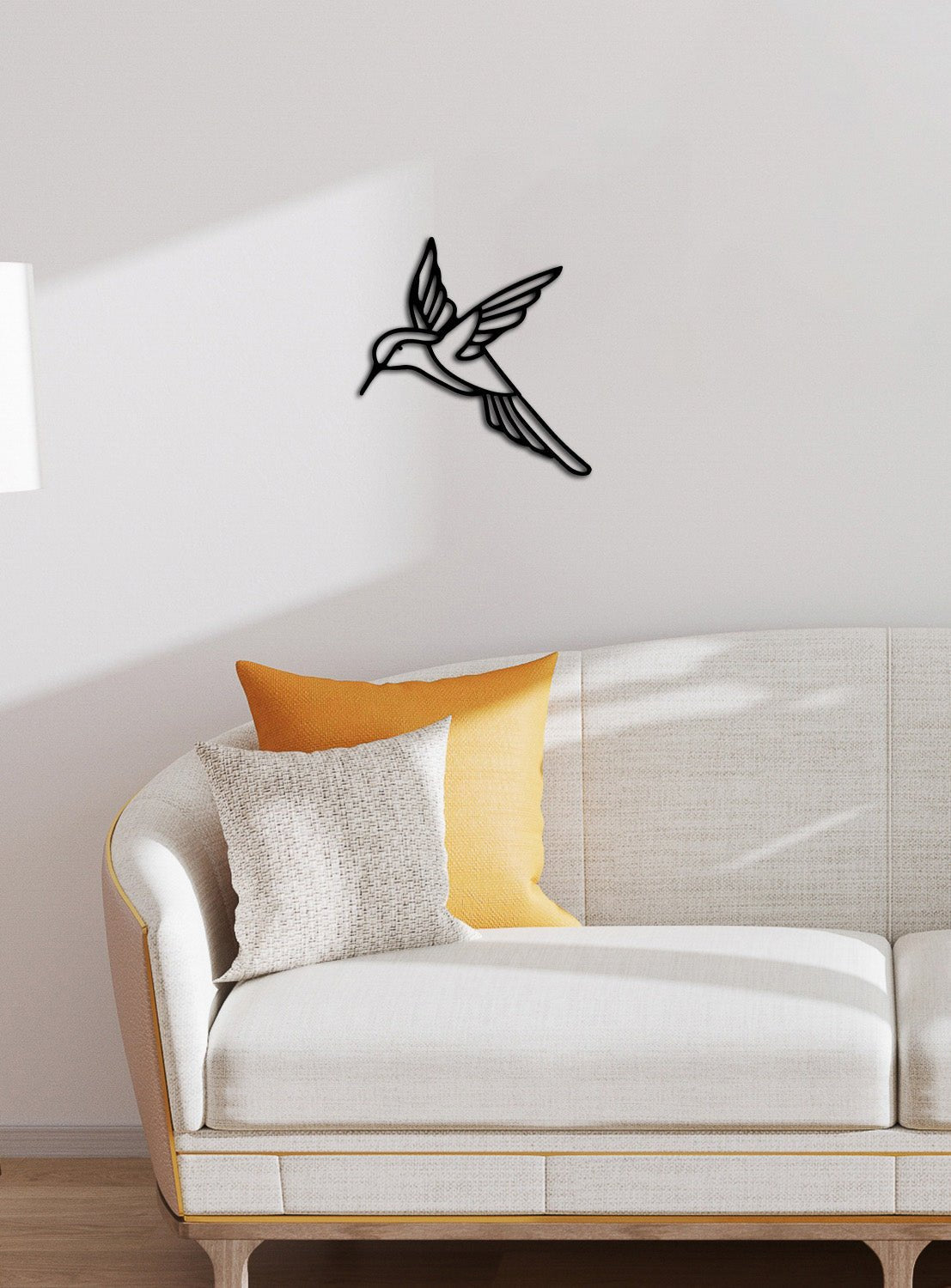 Sinek Kuşu Metal Duvar Tablosu - Artroya