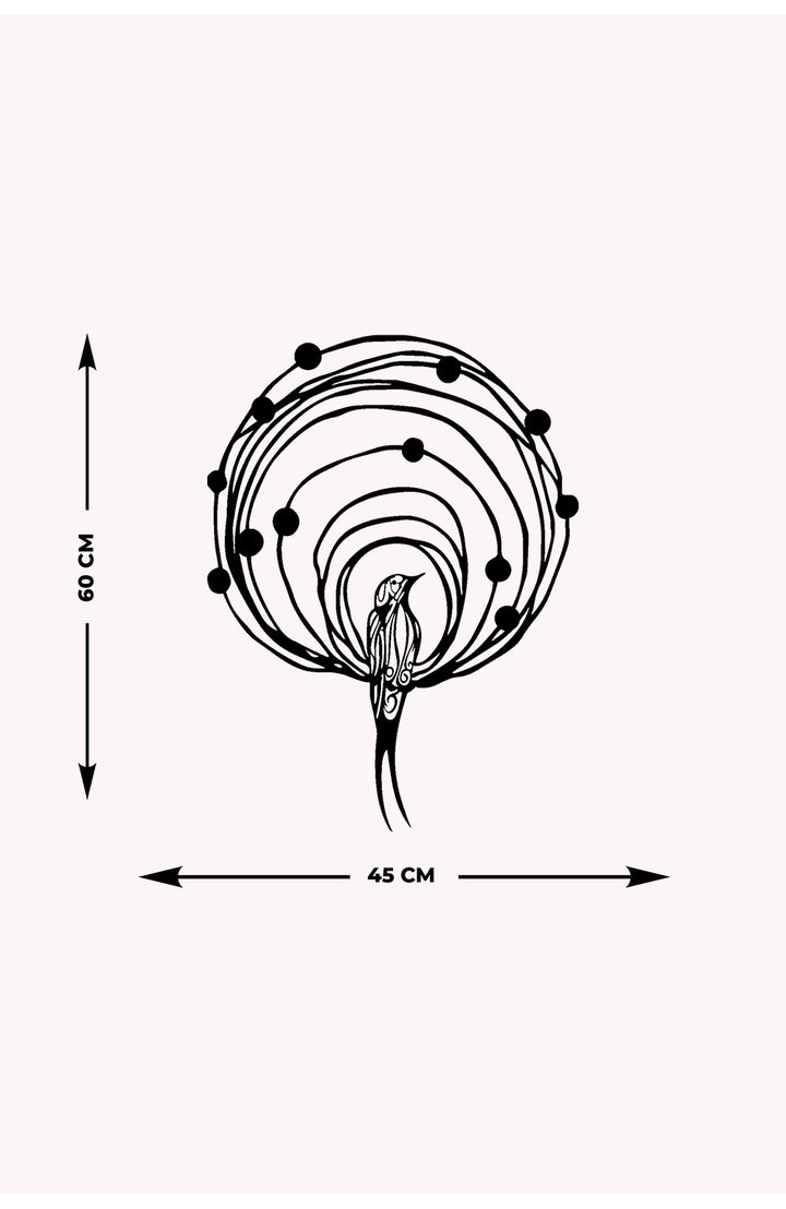 Dream of Bird Metal Duvar Tablosu