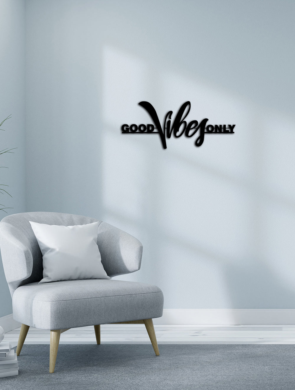 Antre Duvar Dekoru İçin Pozitif Enerji Tablosu - Artroya