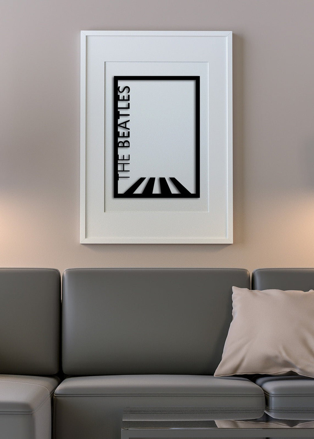 Artroya Abbey Serisi The Beatles Abbey Road Lüks Metal Duvar Sanatı