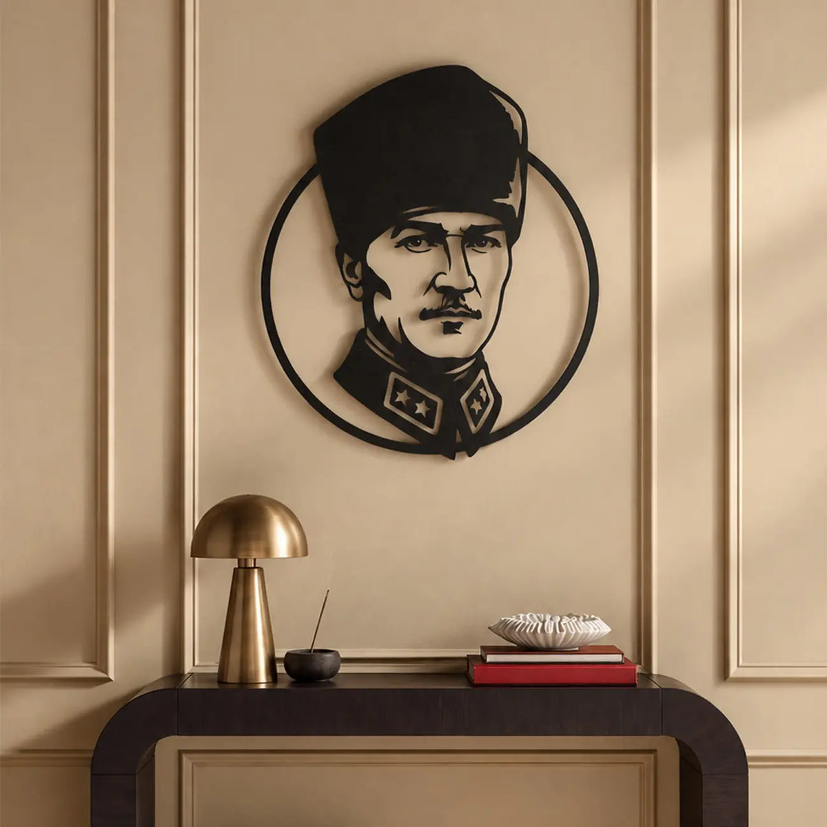 Artroya Modern Miras: Atatürk Metal Tablo ve Premium Metal Duvar Dekoru