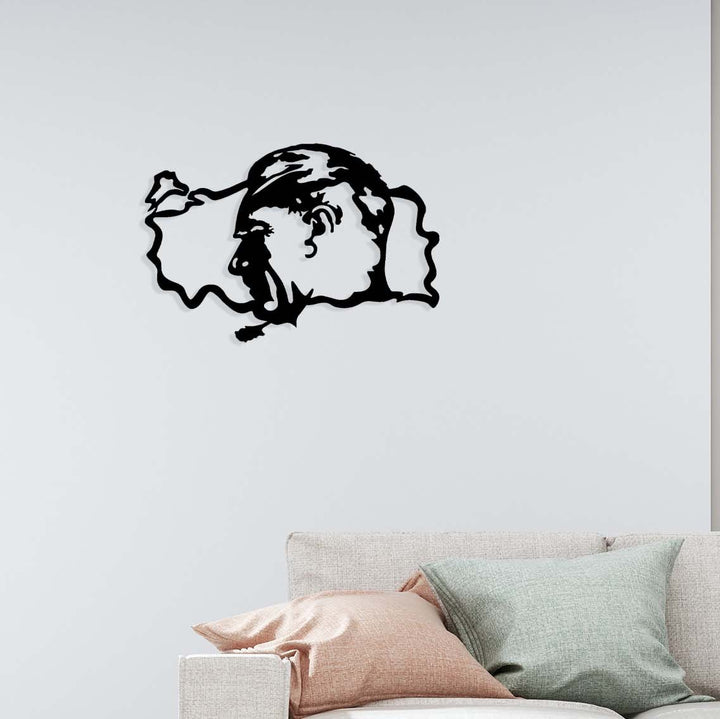 Artroya metal sanatının pürüzsüz dokusu - 1.5mm DKP çelik ve mikro dokulu elektrostatik toz boya detayı.