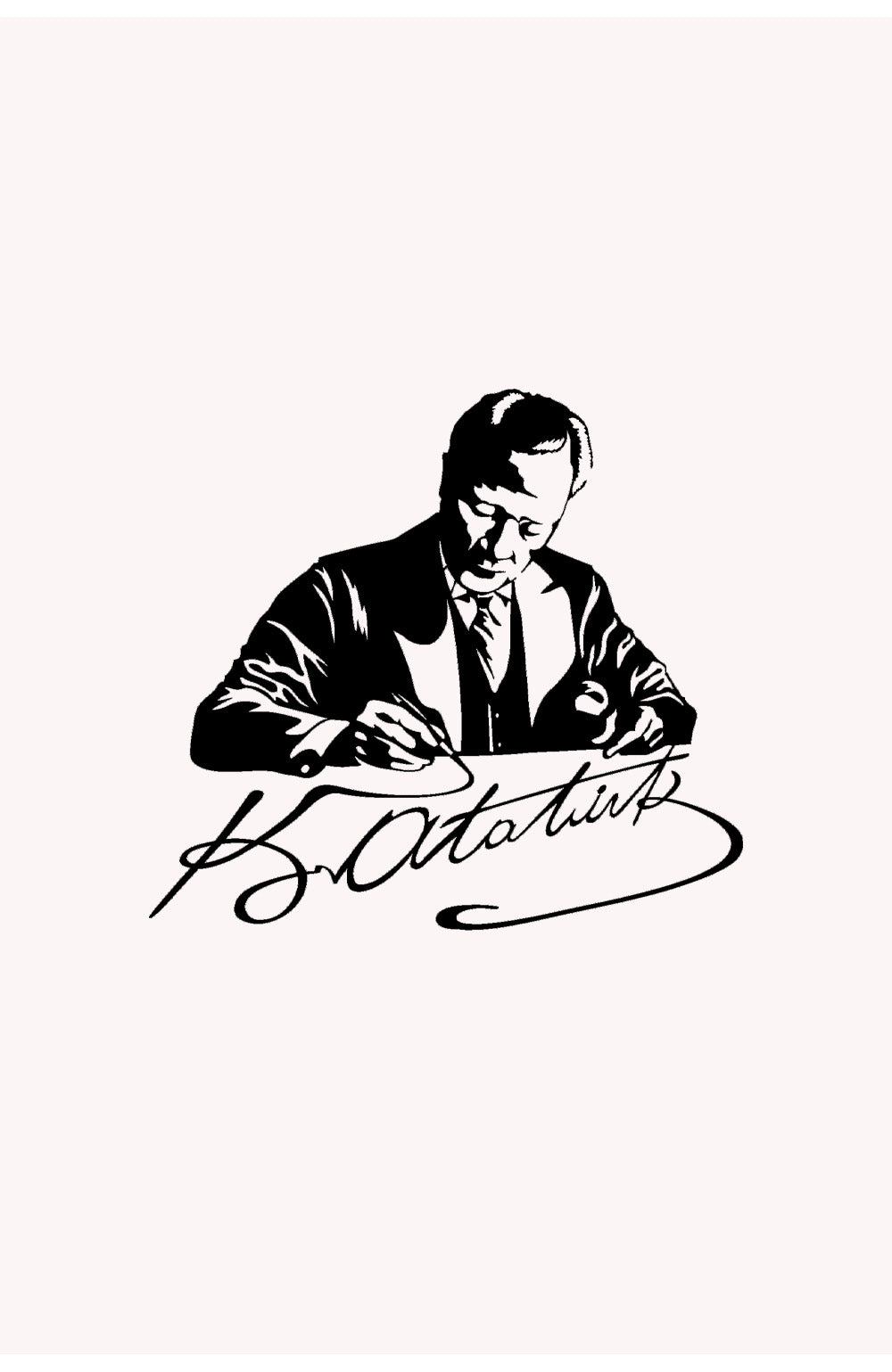 Tek çiviyle kolay kurulum - Cumhuriyetin İmzası metal tablo pratik montaj çözümü.