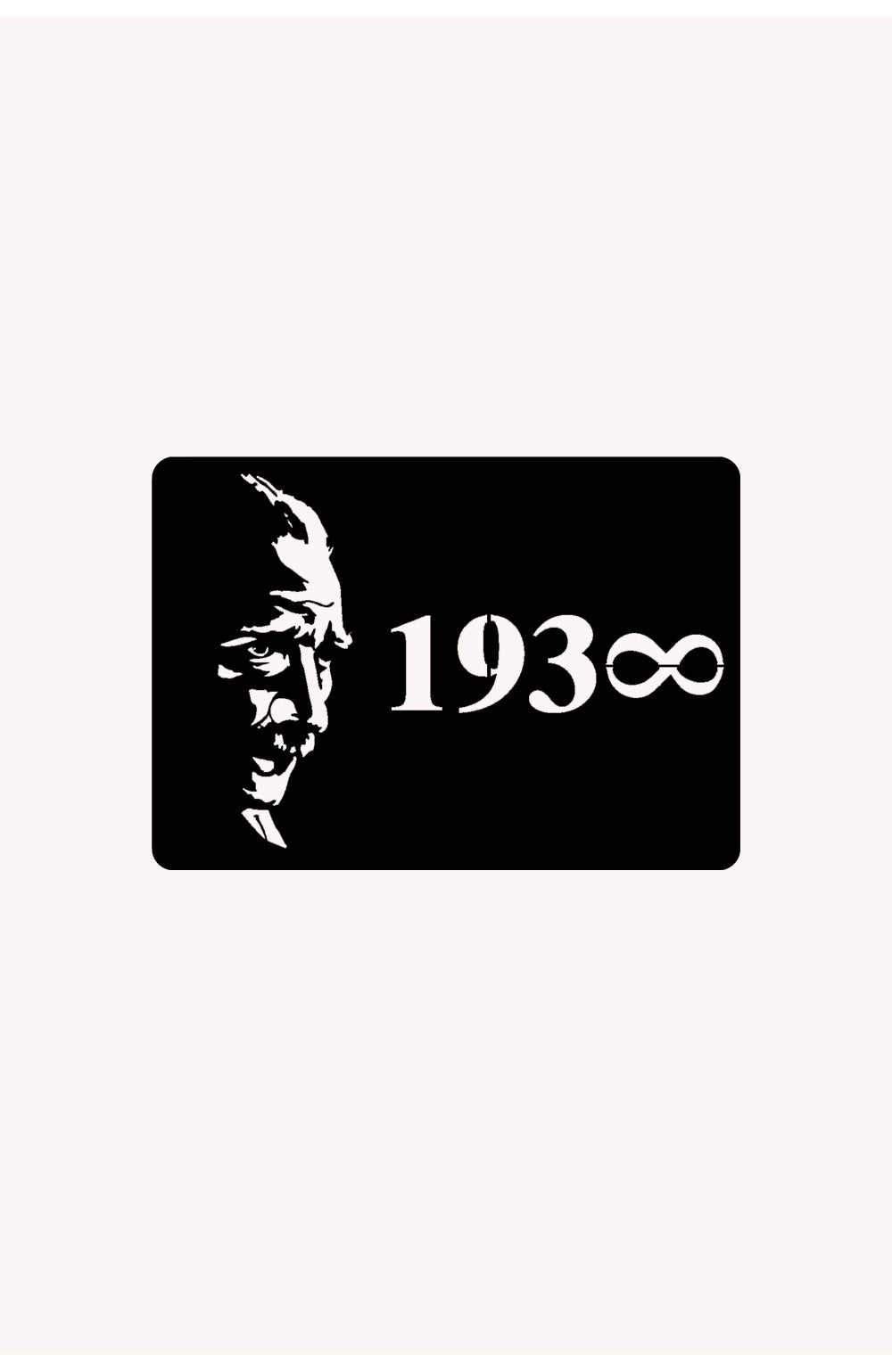 Tek çiviyle kolay kurulum - 1938 sonsuzluk Atatürk tablo montaj çözümü.