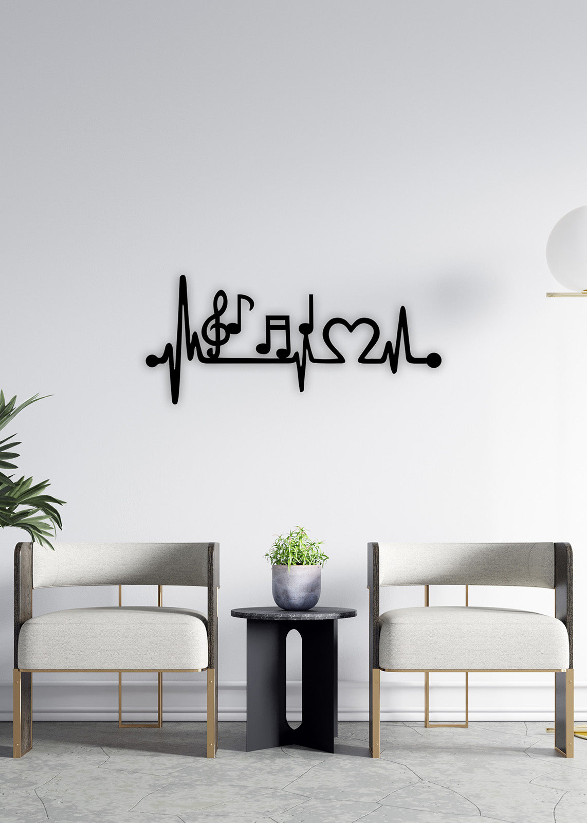 Kesintisiz Kalp Atışı Hattı ve 2 cm Derinlik Paylı Doğal Gölge Efekti