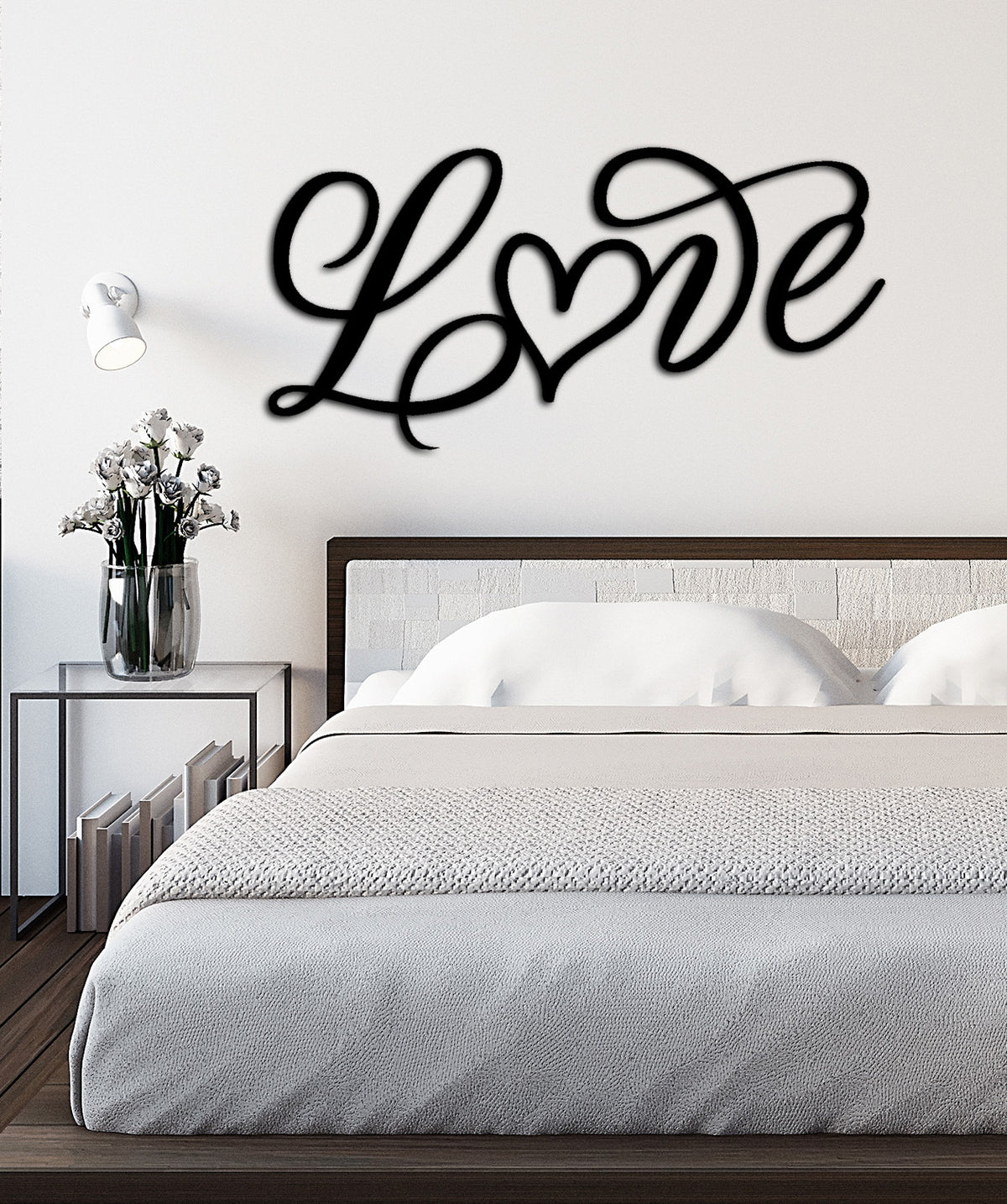 Cordial Love Kalpli Modern Metal Duvar Panosu