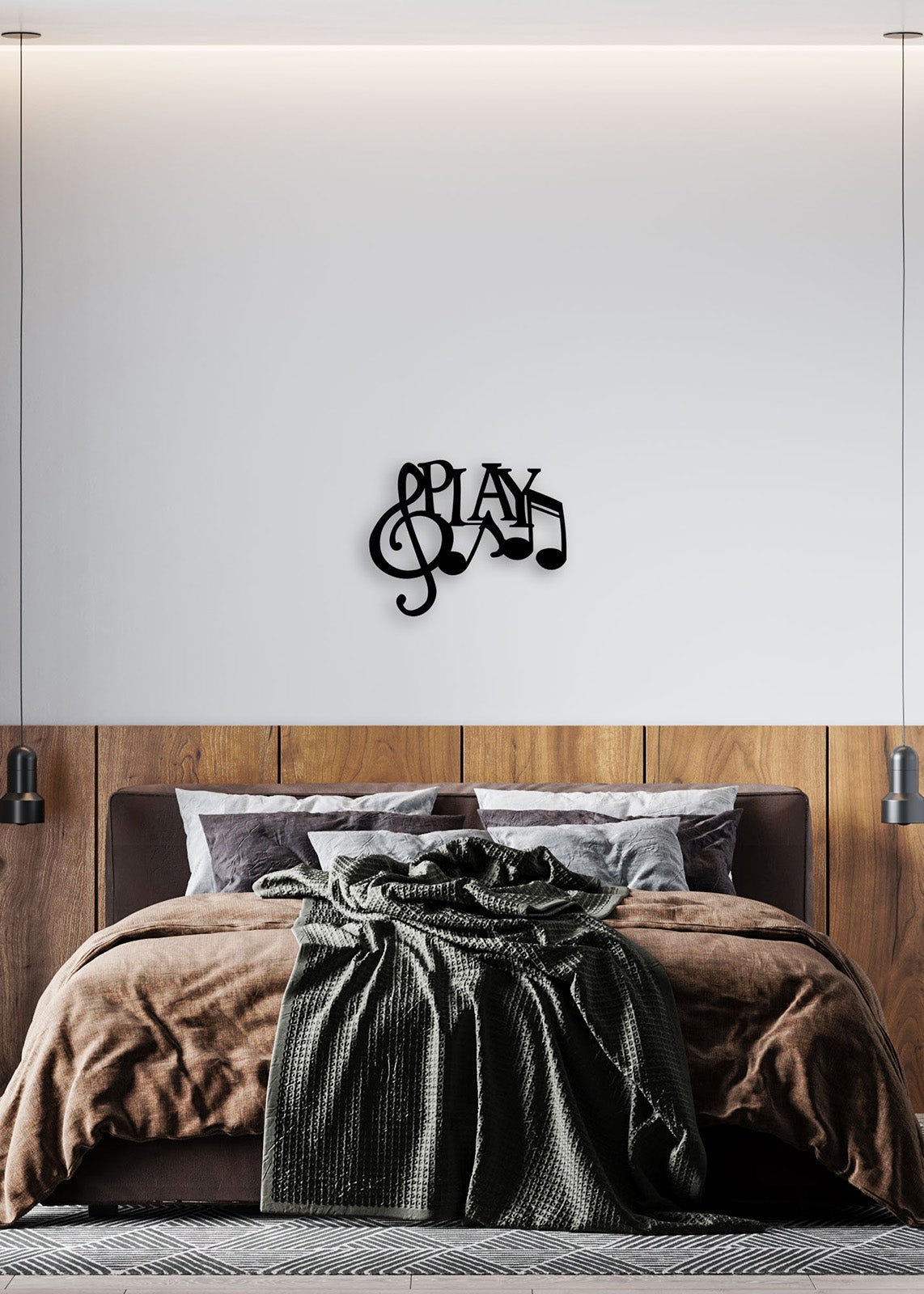 Tek Çiviyle Kolay Kurulum Sağlayan Bütünleşik PLAY ve Nota Askı Sistemi