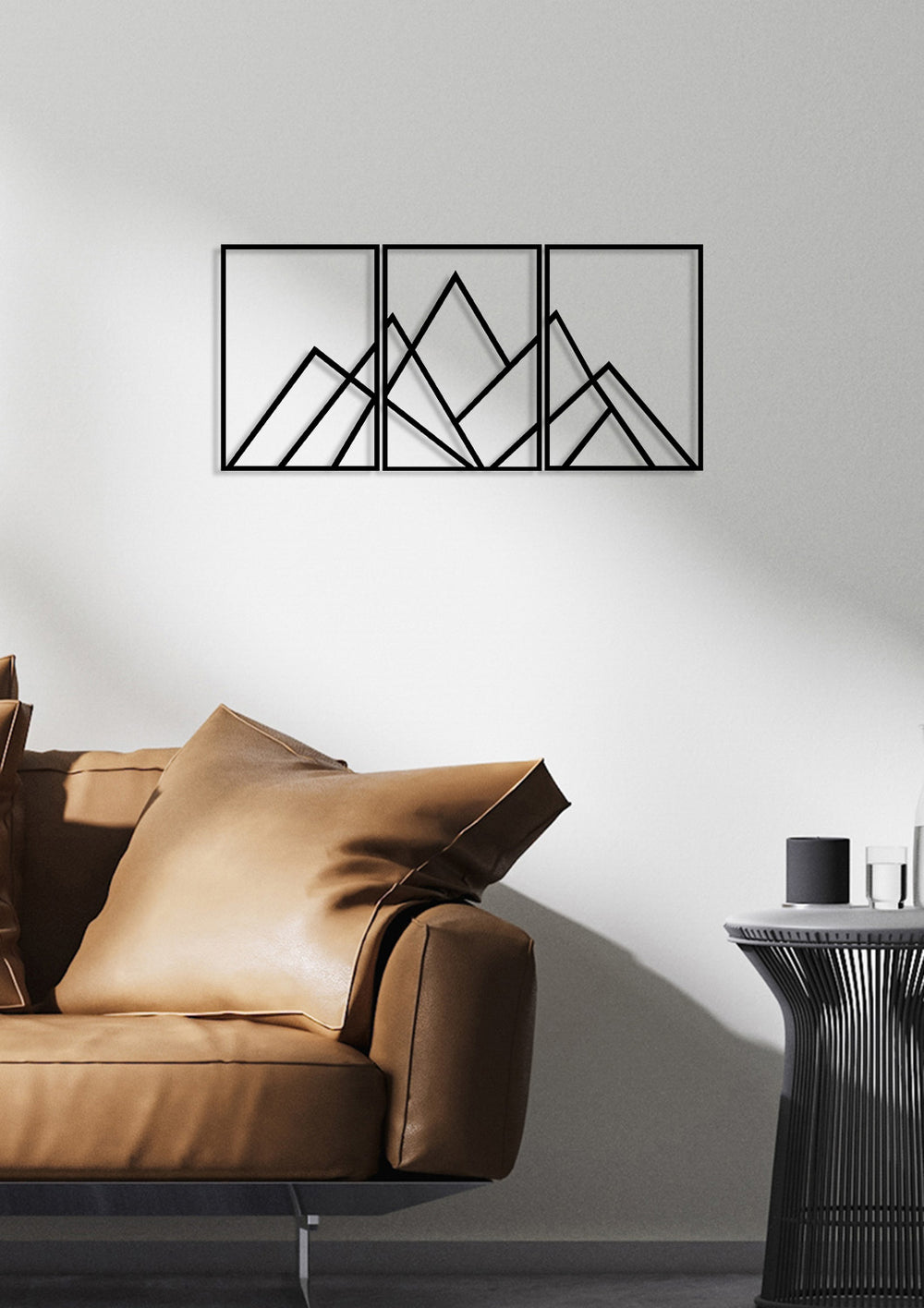 1.5mm Çelik Üzerine Mat Siyah Elektrostatik Toz Boya Lazer Kesim İşçilik Detayı