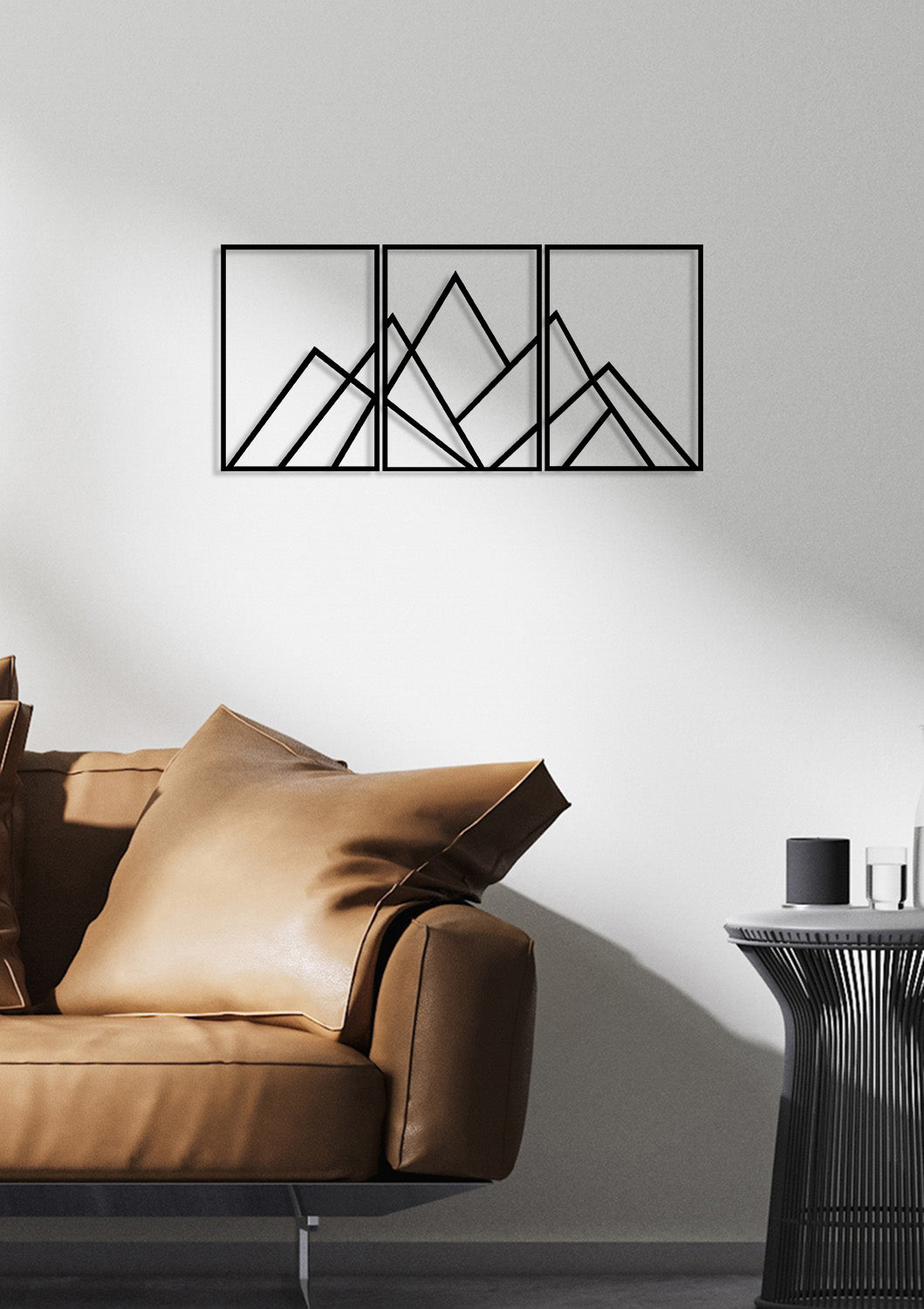 1.5mm Çelik Üzerine Mat Siyah Elektrostatik Toz Boya Lazer Kesim İşçilik Detayı