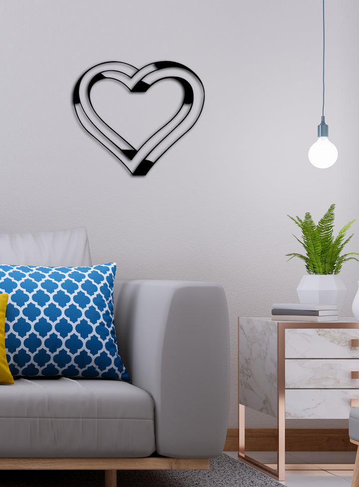 İç İçe Geçen Çift Kalp Hattının Yarattığı 3 Boyutlu Derinlik Etkisi