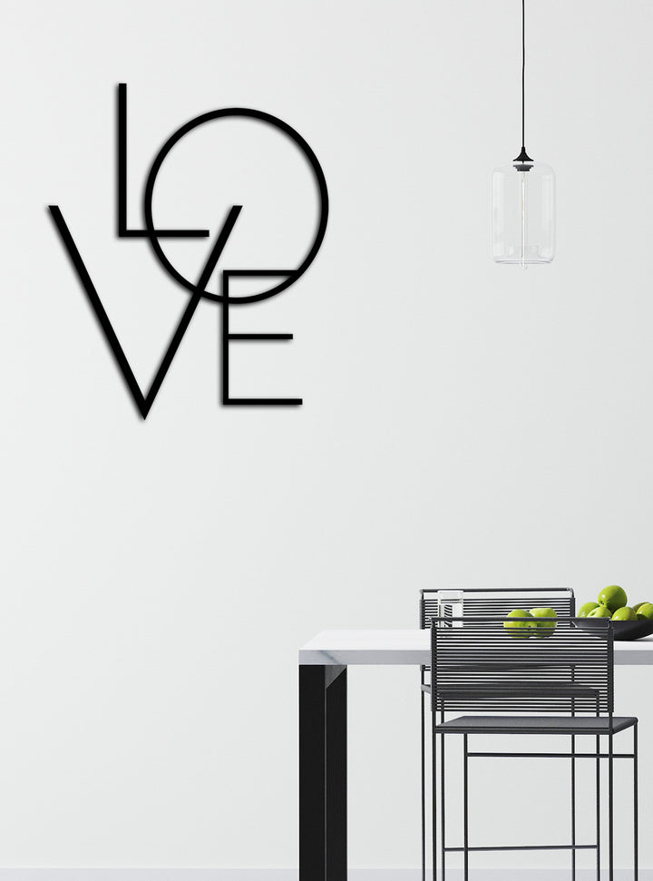 Lazer Kesim LO ve VE Tipografik Blok İşçilik Detayı