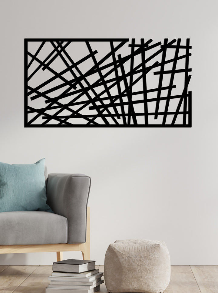 Lazer Kesim Mimari Grid Duvar Sanatı Hassas İşçilik Detayı