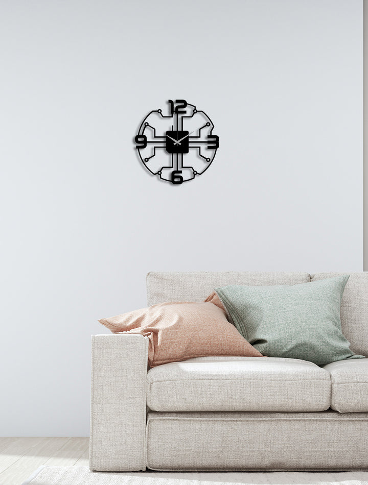 Lazer Kesim Periyodik Tablo Sembollü Metal İşçilik Detayı