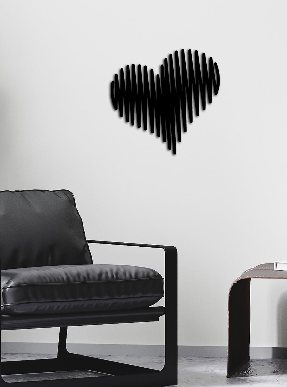 Lazer Kesim Titreşim Hattı ve Kalp Formu İşçilik Detayı