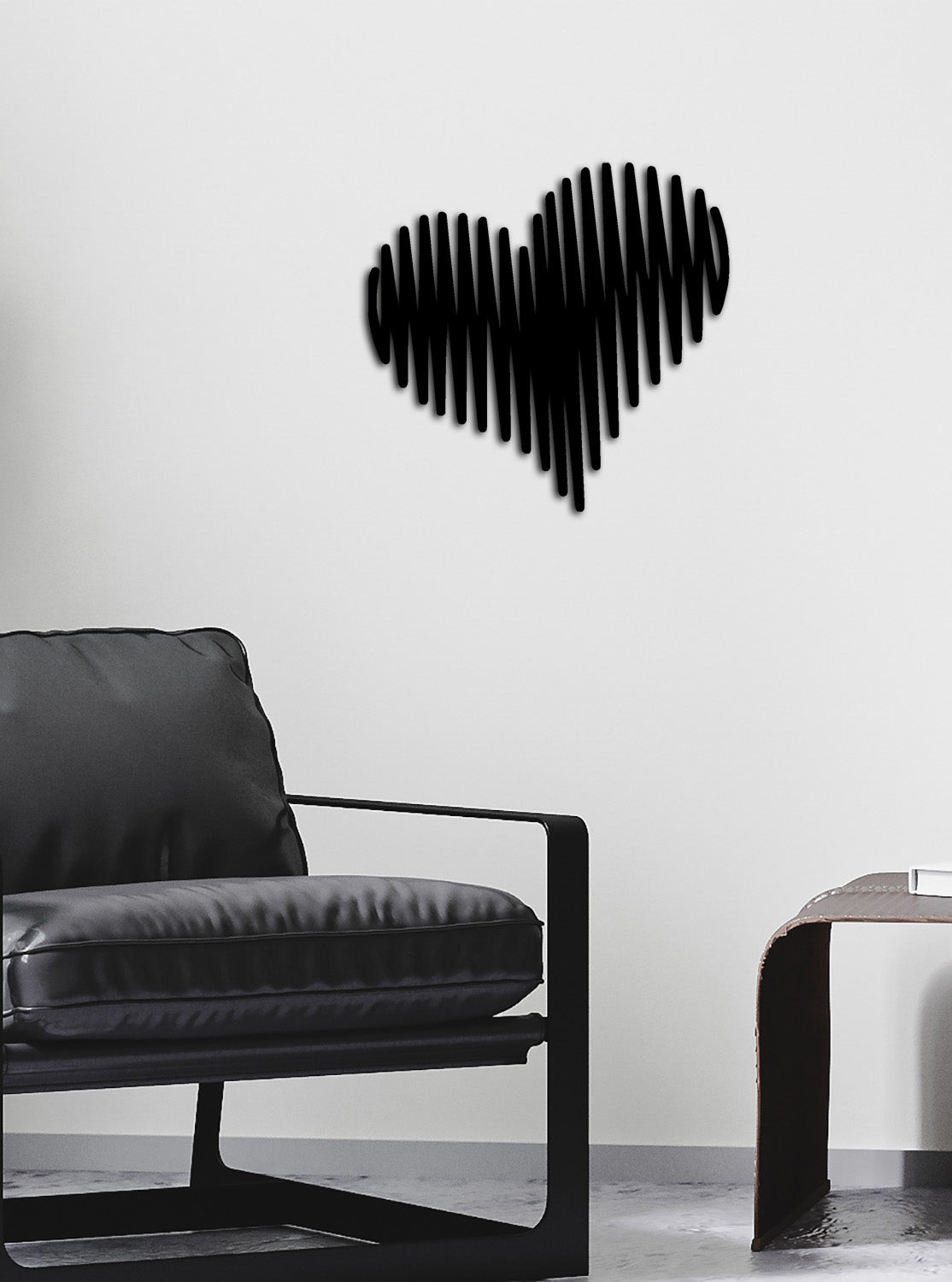 Lazer Kesim Titreşim Hattı ve Kalp Formu İşçilik Detayı