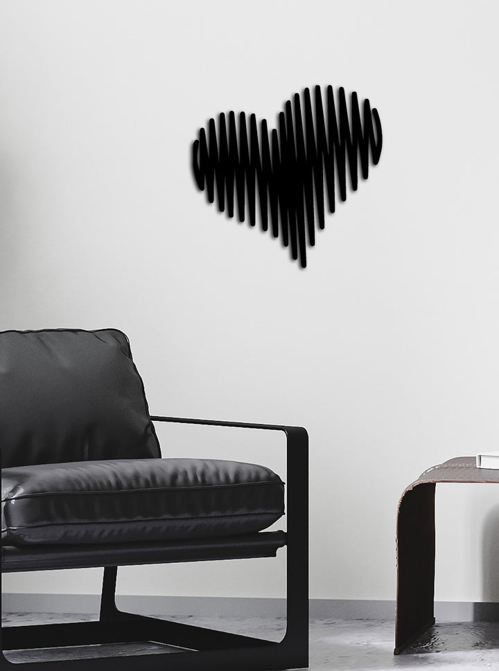 Lazer Kesim Titreşim Hattı ve Kalp Formu İşçilik Detayı