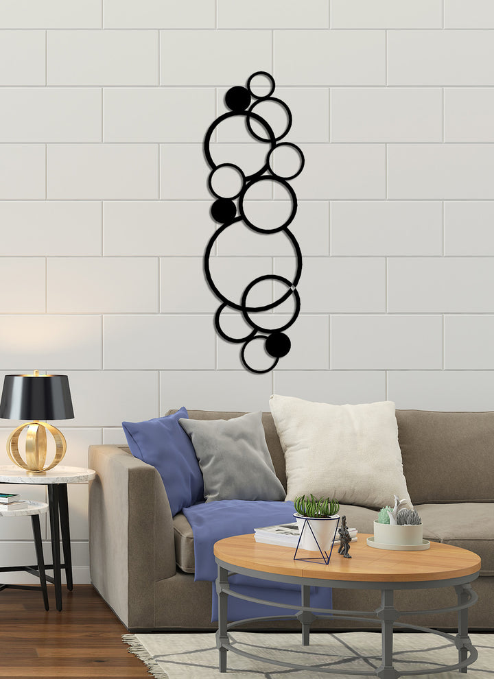 Mimari Tekstüre Boya Baloncuk Desenli Metal Tablo Yüzeyi