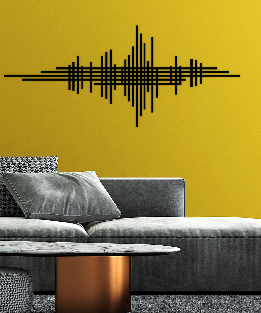 Mimari Tekstüre Boya Dikey Hatlı Metal Tablo Yüzey Dokusu