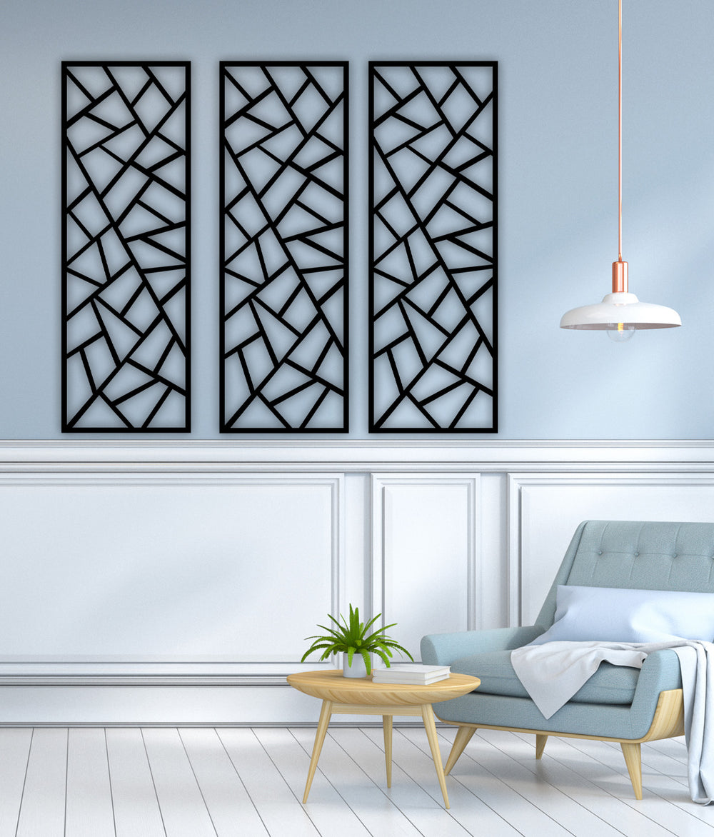 Mimari Tekstüre Boya Işın Desenli Metal Tablo Yüzeyi