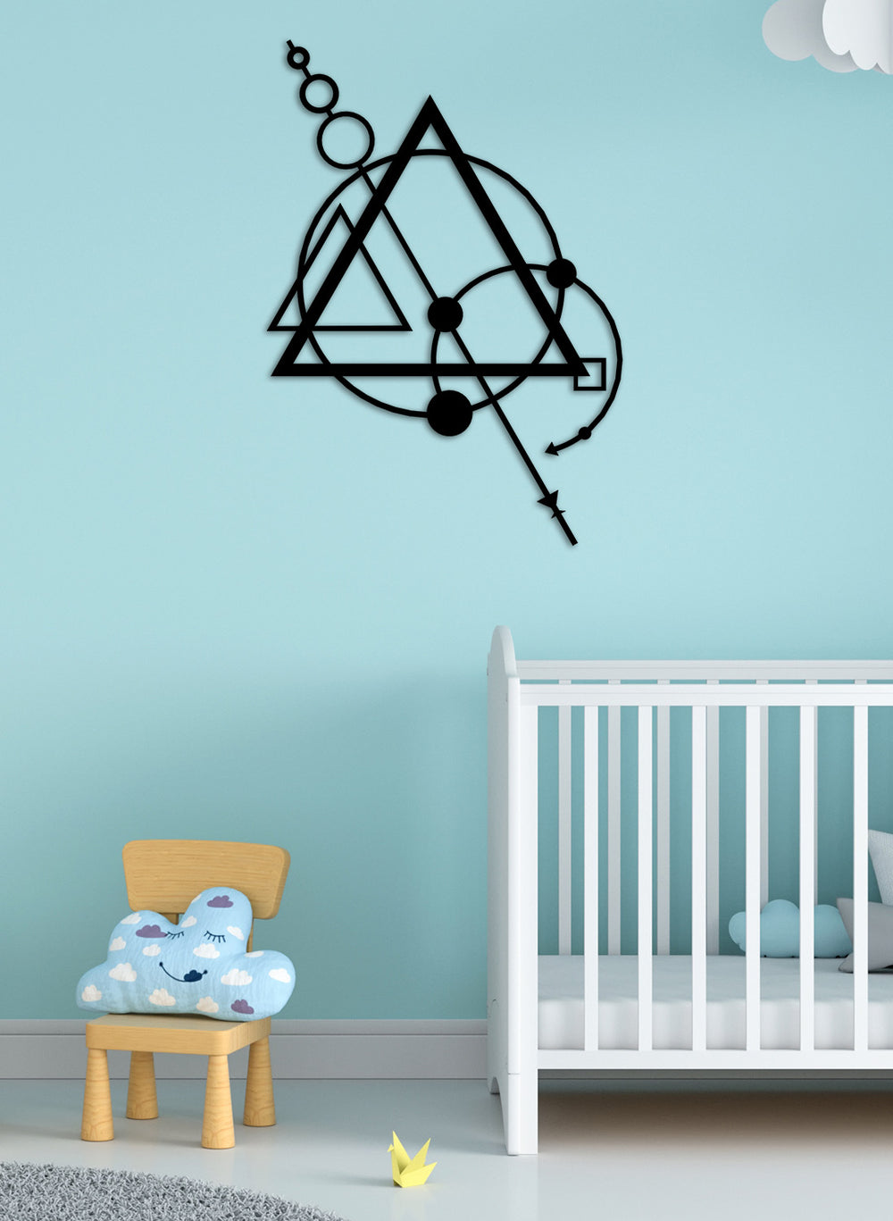 Mimari Tekstüre Boya Keskin Hatlı Metal Tablo Yüzey Dokusu