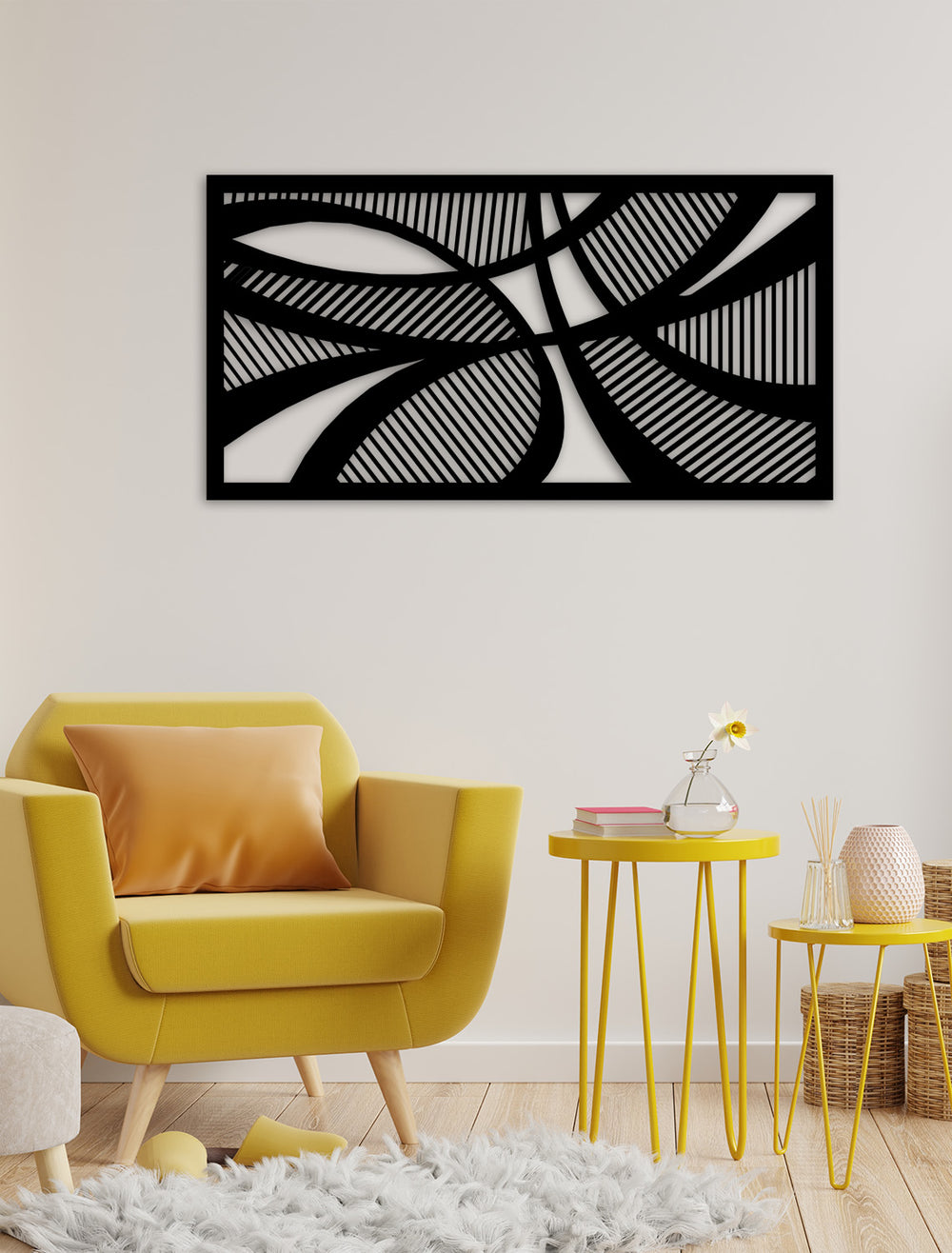 Mimari Tekstüre Boya Konsantrik Daire Metal Yüzey Dokusu