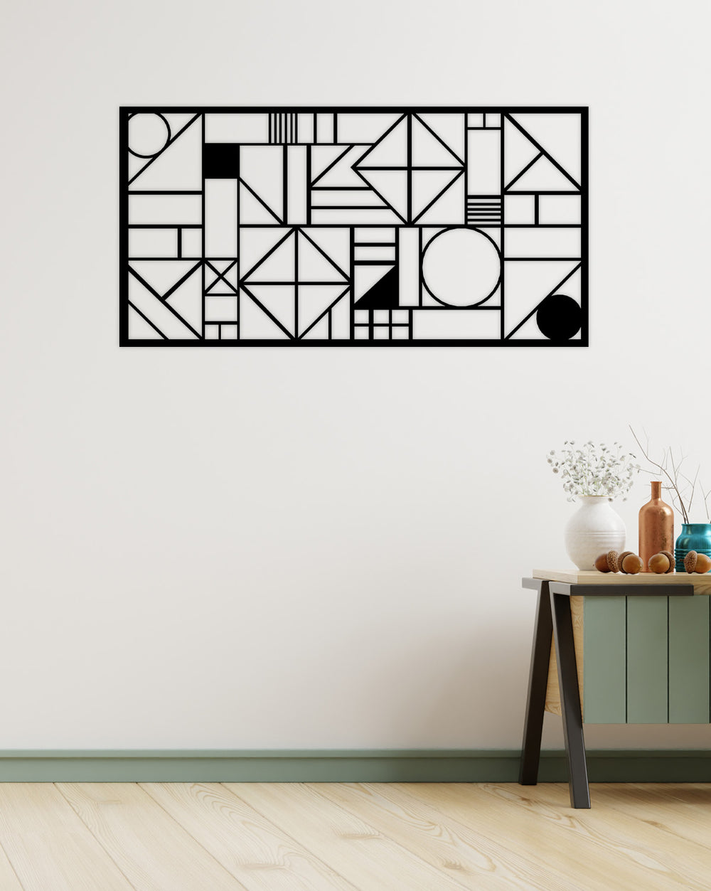 Mimari Tekstüre Boya Puzzle Metal Tablo Yüzey Dokusu