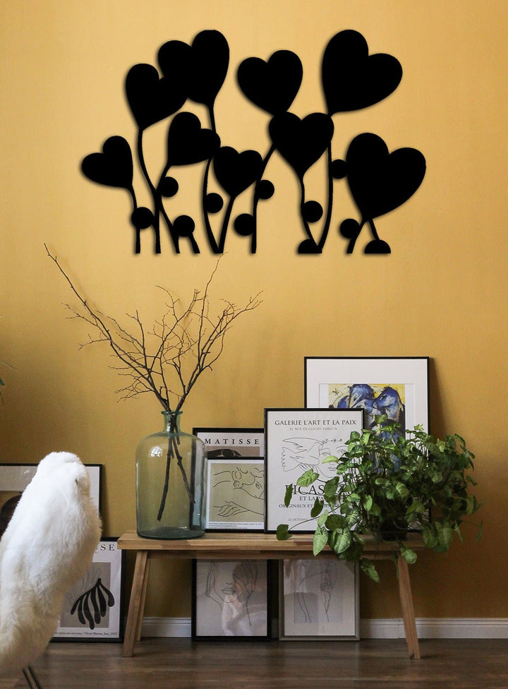 Mimari Tekstüre Siyah Boya Botanik Pano Yüzey Dokusu