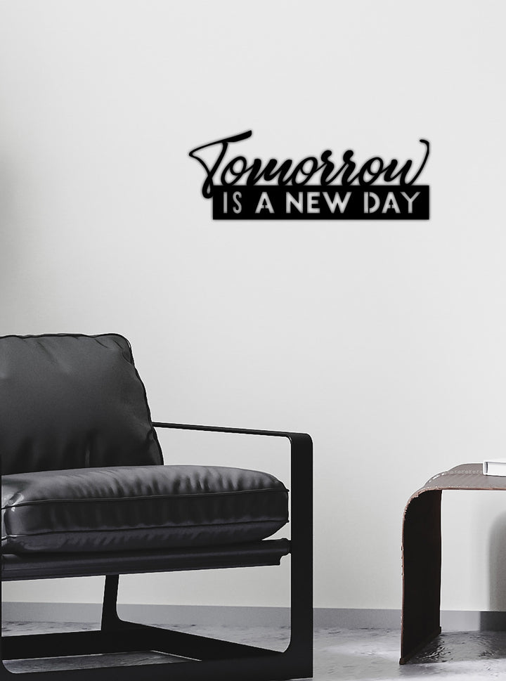 Minimalist Duvar Dekoru İçin Tekstüre Siyah Umut Pano