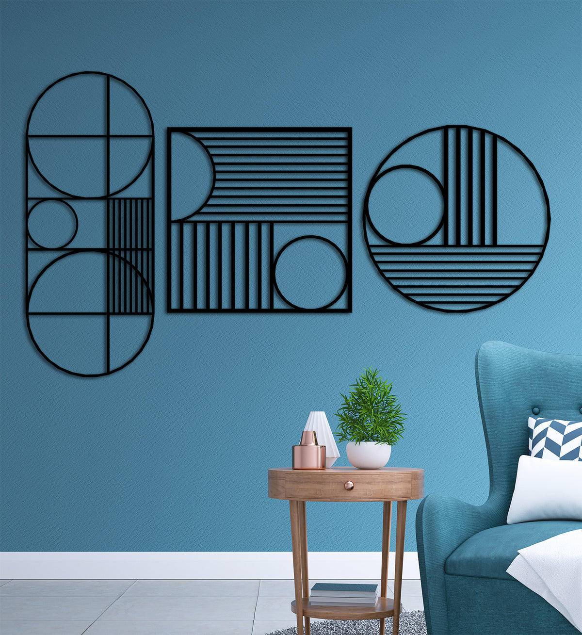 Minimalist Duvar Sanatı İçin Tekstüre Siyah Soyut Pano